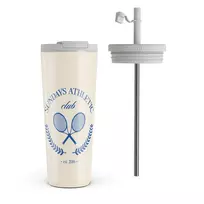 Kelioninis puodelis Burga Leisure Club - Travel Mug, 700 ml / Flap & Straw Set
