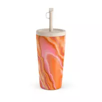 Kelioninis puodelis Burga Retro Glow - Travel Mug, 500 ml / Straw