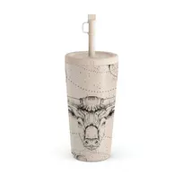 Kelioninis puodelis Burga Taurus - Travel Mug, 500 ml / Straw / Nude