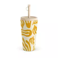 Kelioninis puodelis Burga Sunbeams - Travel Mug, 500 ml / Straw