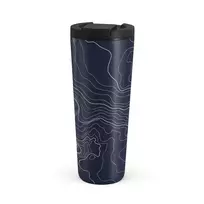 Kelioninis puodelis Burga Drifting Shores - Line Art Travel Mug, 700 ml / Flap