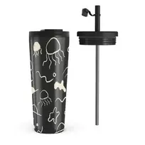 Kelioninis puodelis Burga Eclipse - Travel Mug, 700 ml / Flap & Straw Set