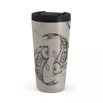 Kelioninis puodelis Burga Pisces - Travel Mug, 500 ml / Flap / Nude