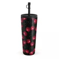 Kelioninis puodelis Burga Cherrybomb - Travel Mug, 700 ml / Straw