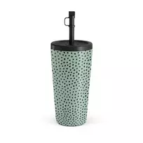 Kelioninis puodelis Burga Mint Gelato - Dots Travel Mug, 500 ml / Straw