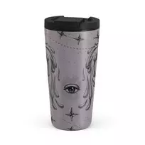 Kelioninis puodelis Burga Aquarius - Travel Mug, 500 ml / Flap / Purple