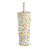 Kelioninis puodelis Burga Be Kind - Aesthetic Travel Mug, 700 ml / Straw