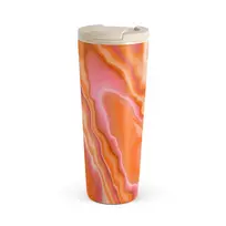 Kelioninis puodelis Burga Retro Glow - Travel Mug, 700 ml / Flap