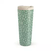 Kelioninis puodelis Burga Lush Meadows - Floral Travel Mug, 700 ml / Flap