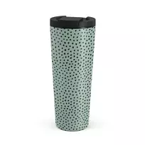 Kelioninis puodelis Burga Mint Gelato - Dots Travel Mug, 700 ml / Flap