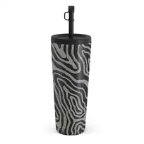 Kelioninis puodelis Burga Black Sand - Travel Mug, 700 ml / Straw