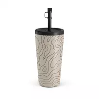 Kelioninis puodelis Burga Wild Terrain - Minimalist Travel Mug, 500 ml / Straw