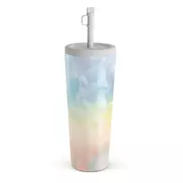Kelioninis puodelis Burga New Flame - Rainbow Travel Mug, 700 ml / Straw