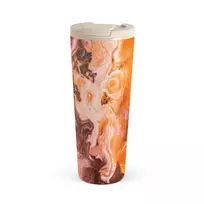 Kelioninis puodelis Burga Pumpkin Spice - Orange Travel Mug, 700 ml / Flap