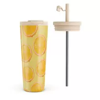 Kelioninis puodelis Burga Bitter - Travel Mug, 700 ml / Flap & Straw Set