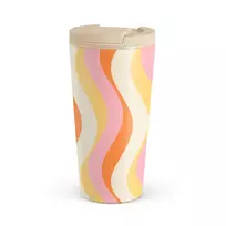 Kelioninis puodelis Burga Flower Power - Travel Mug, 500 ml / Flap