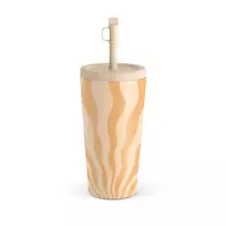 Kelioninis puodelis Burga Sunny Bunny - Travel Mug, 500 ml / Straw