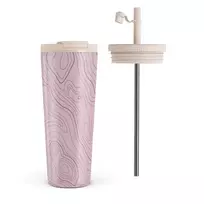 Kelioninis puodelis Burga Maze - Travel Mug, 700 ml / Flap & Straw Set