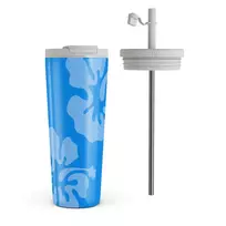 Kelioninis puodelis Burga Lagoon - Travel Mug, 700 ml / Flap & Straw Set