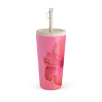 Kelioninis puodelis Burga Island Girl  - Travel Mug, 500 ml / Straw