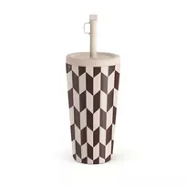 Kelioninis puodelis Burga Etiquette - Travel Mug, 500 ml / Straw