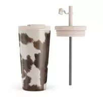 Kelioninis puodelis Burga Celestial - Travel Mug, 500 ml / Flap & Straw Set