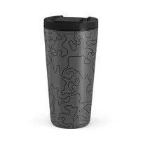 Kelioninis puodelis Burga Black Rock - Travel Mug, 500 ml / Flap