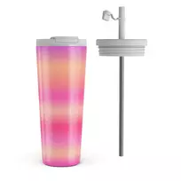 Kelioninis puodelis Burga SPF 100 - Travel Mug, 700 ml / Flap & Straw Set