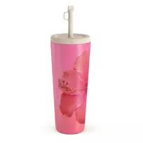 Kelioninis puodelis Burga Island Girl  - Travel Mug, 700 ml / Straw