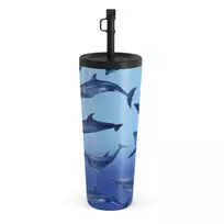 Kelioninis puodelis Burga Ocean Cowboy - Travel Mug, 700 ml / Straw