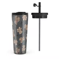 Kelioninis puodelis Burga BFF - Travel Mug, 700 ml / Flap & Straw Set
