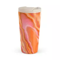 Kelioninis puodelis Burga Retro Glow - Travel Mug, 500 ml / Flap