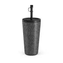 Kelioninis puodelis Burga Black Rock - Travel Mug, 500 ml / Straw