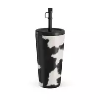 Kelioninis puodelis Burga Achromatic - Travel Mug, 500 ml / Straw