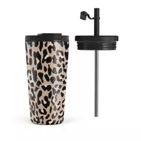 Kelioninis puodelis Burga Pure Instinct - Travel Mug, 500 ml / Flap & Straw Set