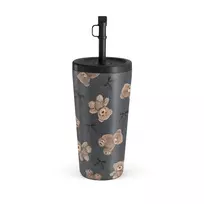Kelioninis puodelis Burga BFF - Travel Mug, 500 ml / Straw