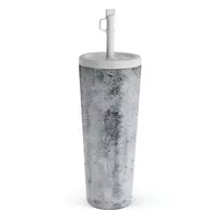 Kelioninis puodelis Burga Concrete Jungle - Travel Mug, 700 ml / Straw