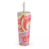 Kelioninis puodelis Burga Roller Disco - Travel Mug, 700 ml / Straw