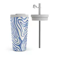 Kelioninis puodelis Burga Seven Seas - Travel Mug, 500 ml / Flap & Straw Set