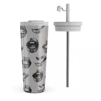 Kelioninis puodelis Burga Next Mistake - Travel Mug, 700 ml / Flap & Straw Set