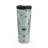 Kelioninis puodelis Burga Aquarius - Travel Mug, 700 ml / Flap / Turquoise