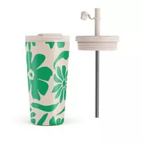 Kelioninis puodelis Burga Margarita - Travel Mug, 500 ml / Flap & Straw Set