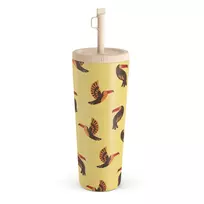 Kelioninis puodelis Burga Café da Bahia - Travel Mug, 700 ml / Straw