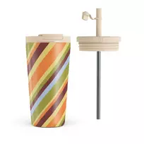 Kelioninis puodelis Burga Copacabana - Travel Mug, 500 ml / Flap & Straw Set