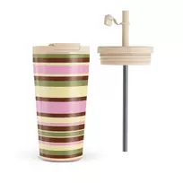 Kelioninis puodelis Burga Rio - Travel Mug, 500 ml / Flap & Straw Set