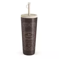 Kelioninis puodelis Burga Hot Chocolate - Travel Mug, 700 ml / Straw