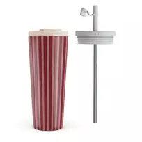 Kelioninis puodelis Burga Gingerbread - Travel Mug, 700 ml / Flap & Straw Set