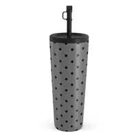 Kelioninis puodelis Burga Morally Gray - Travel Mug, 700 ml / Straw