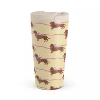Kelioninis puodelis Burga Always Late - Travel Mug, 500 ml / Flap