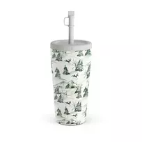 Kelioninis puodelis Burga Pine Lodge - Travel Mug, 500 ml / Straw